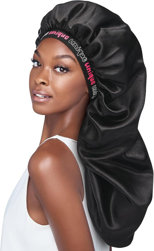 Red Day & Night Fashion Bonnet - Braid - Unique