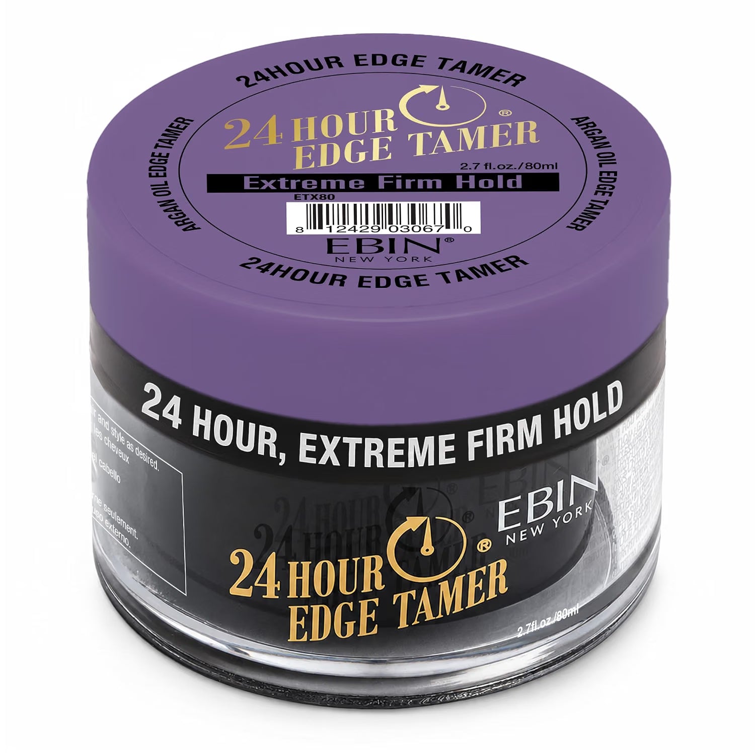Ebin 24 Hour Edge Tamer Extreme Firm Hold - 2.7 fl oz