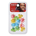 Red By Kiss Flower Claw Clip - 12 Pcs (Assorted Colors)