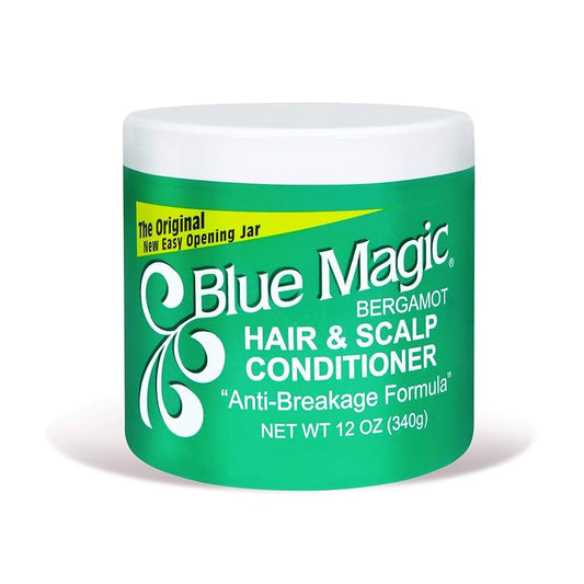 Blue Magic Bergamot Hair & Scalp Conditioner - 12 oz (Green)