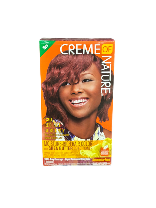 Creme Of Nature C30 Red Hot Burgundy