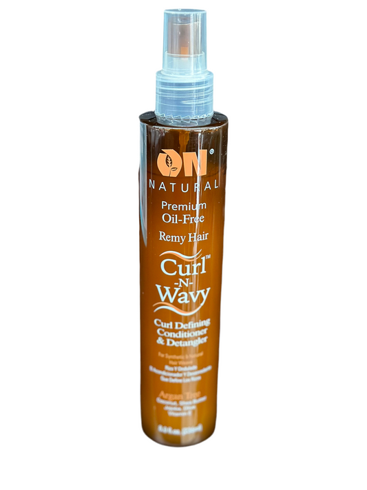 ON Natural Premium Oil-Free Remy Hair Curl-n-wavy