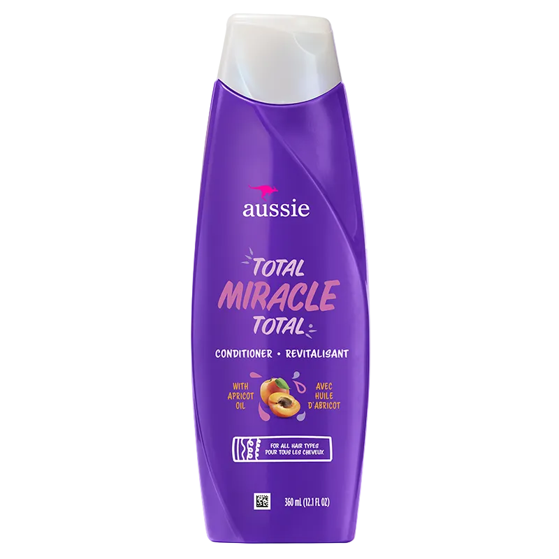 Aussie Total Miracle Total Conditioner with Apricot oil - 12.1 fl oz