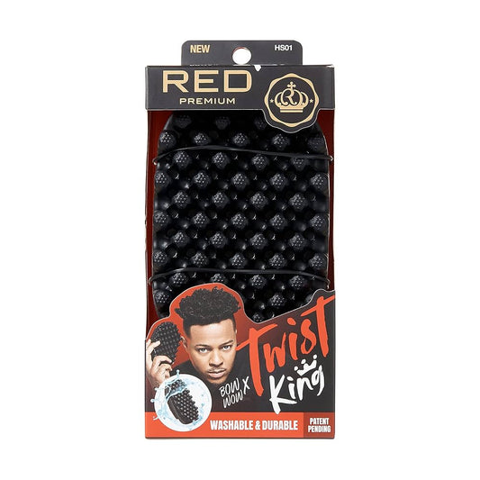 Red Premium Bow Wow X Twist King Sponge - Black