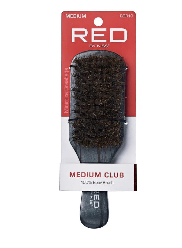 Red By Kiss Medium Club Boar Brush - BOR10