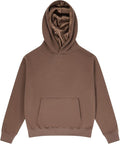 Arria By Kiss Satin Lined Hoodie - Espresso