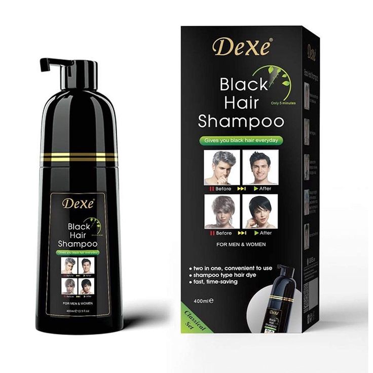 DEXE black hair Shampoo/A wash black