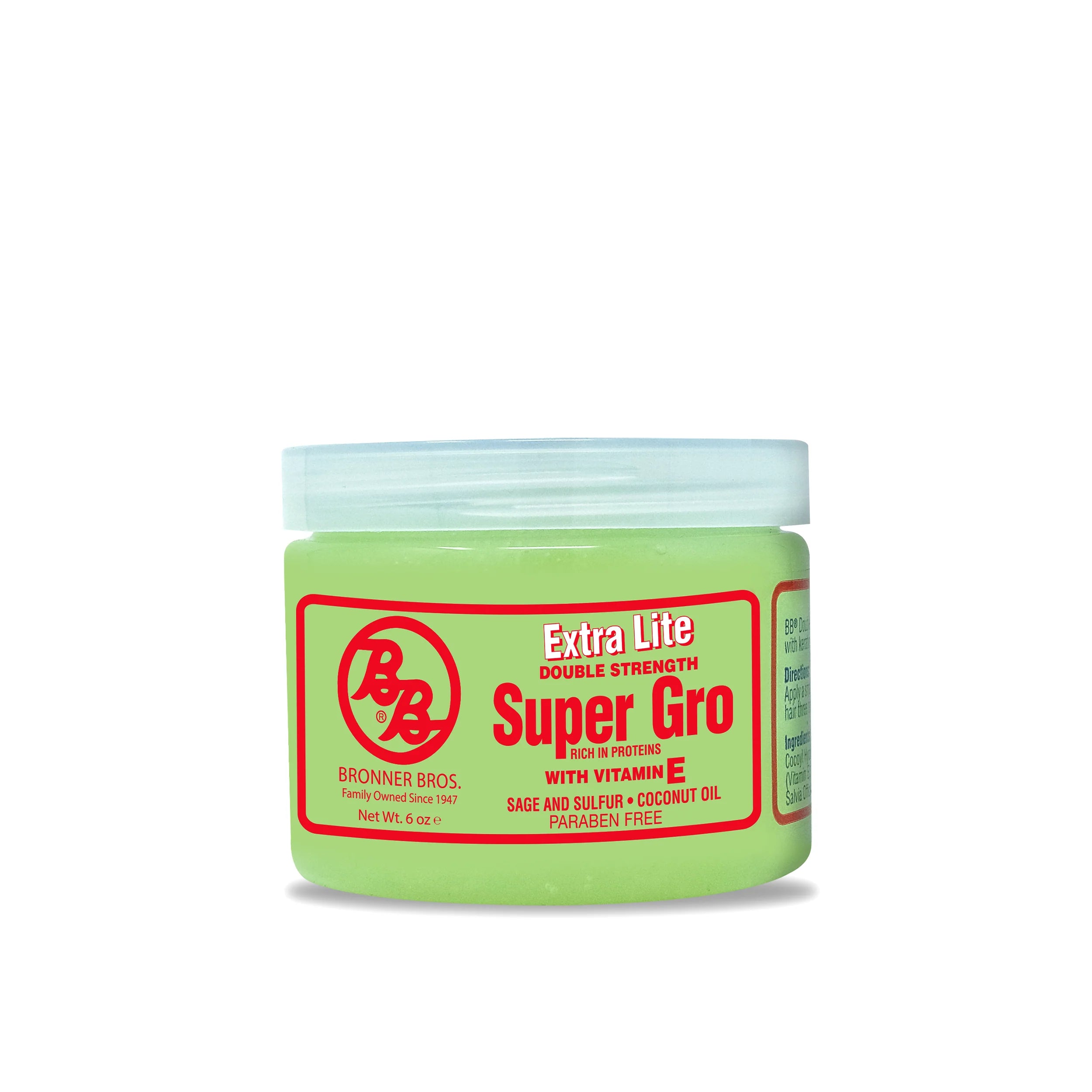 Bronner Bros Extra Lite Double Strength Super Gro - 6 oz