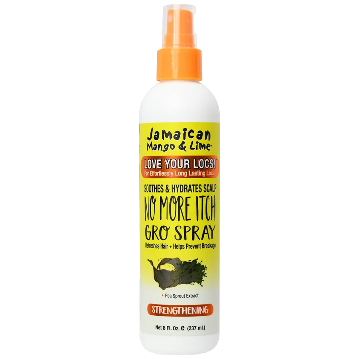 Jamaican Mango & Lime Soothes & Hydrates Scalp No More Itch Gro Spray (Strengthening) - 16 fl oz