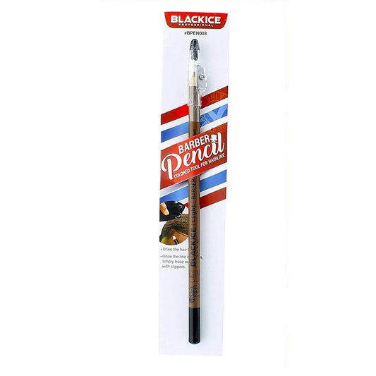 Black Ice Professional Barber Pencil (Brown)