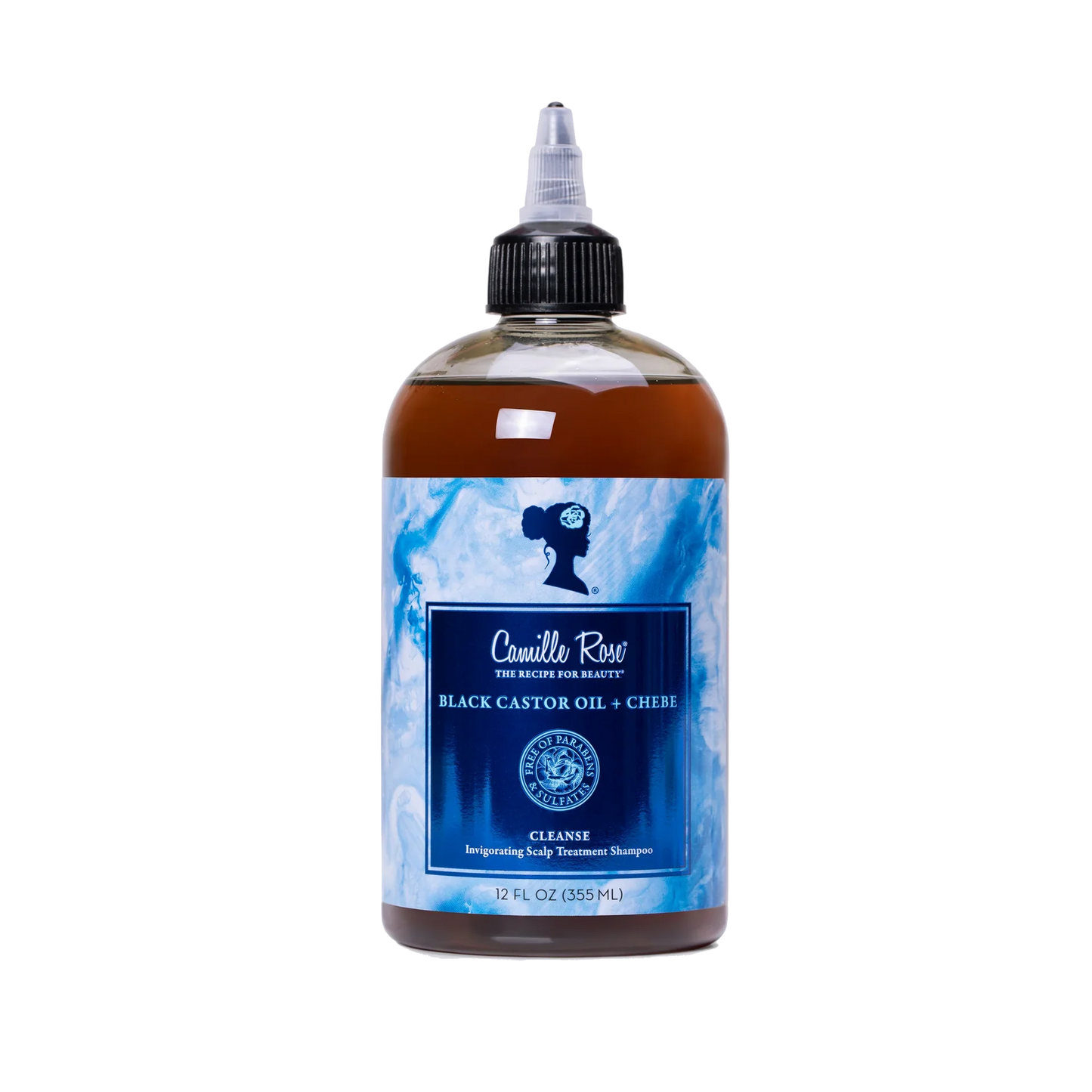 Camille Rose Black Castor Oil + Chebe Cleanse - 12 fl oz