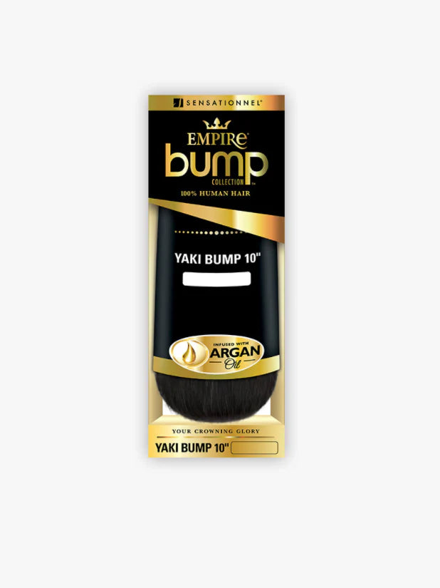 Sensationnel EMPIRE human hair BUMP YAKI 10" color 1b