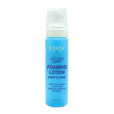 Ebin Curl & Twist Foaming Lotion Warp N Shine Original - 8.5 fl oz