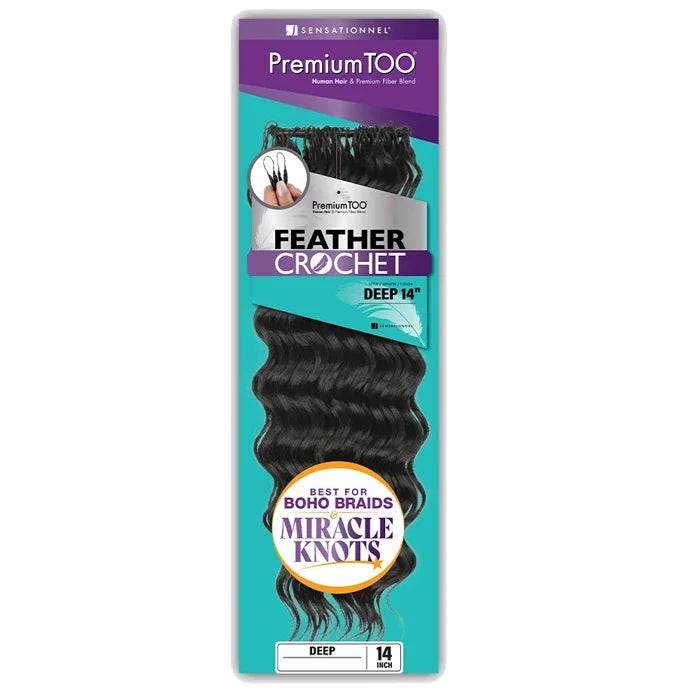 Sensationnel Feather Crochet Deep 14"