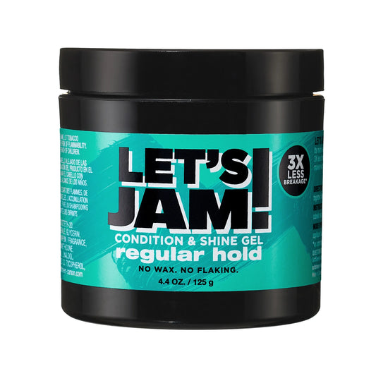 Let’s Jam! Condition & shine gel regular hold -4.4 oz