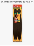 Sensationnel 2X X-Pression Pre-Stretched Braid 48"