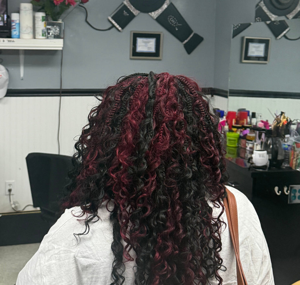 Boho Braids (Original Photo) more styles down below. more styles coming soon.