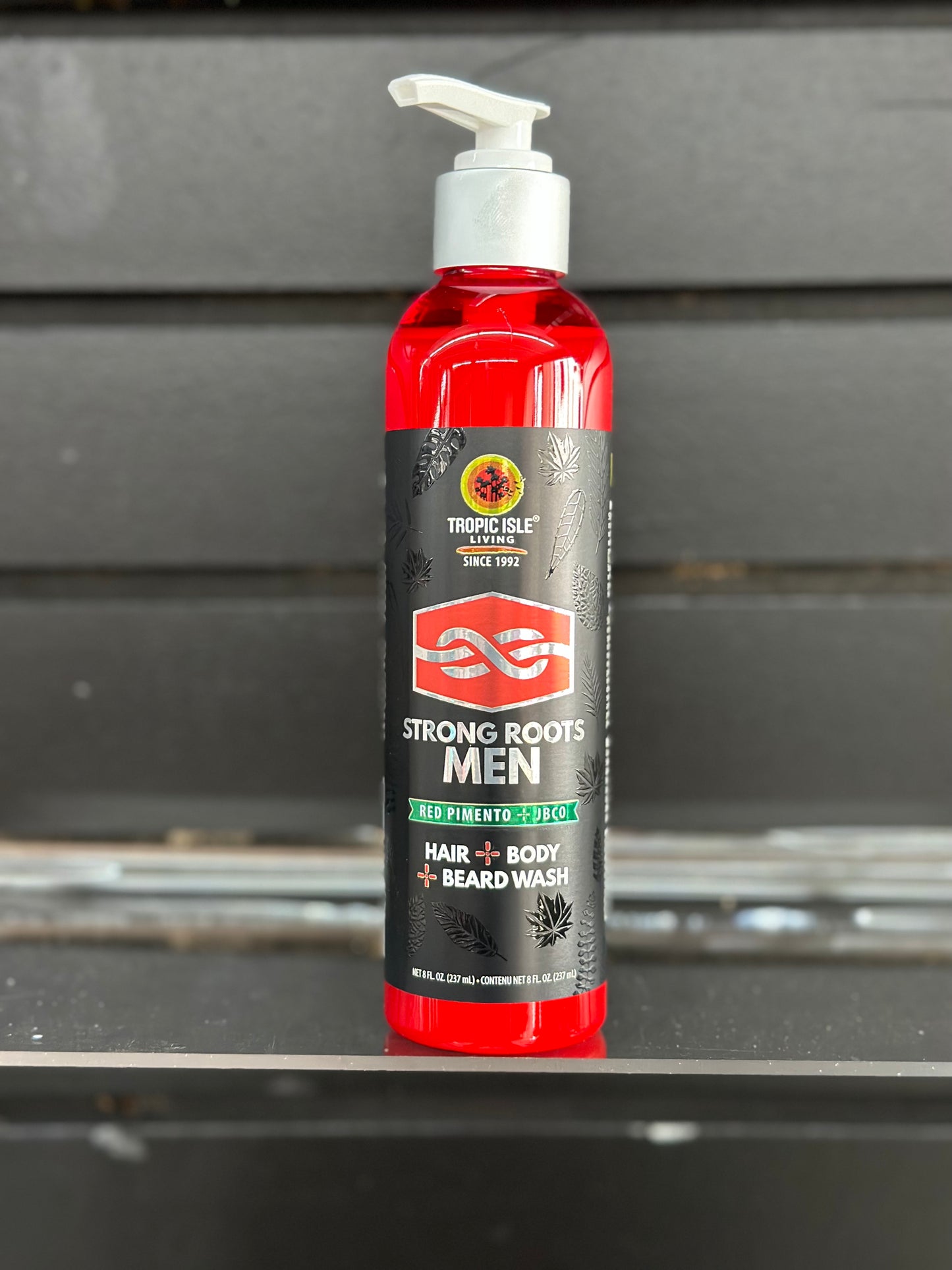 Strong Roots Men Red Pimento + JBCO Hair + Body + Beard Wash