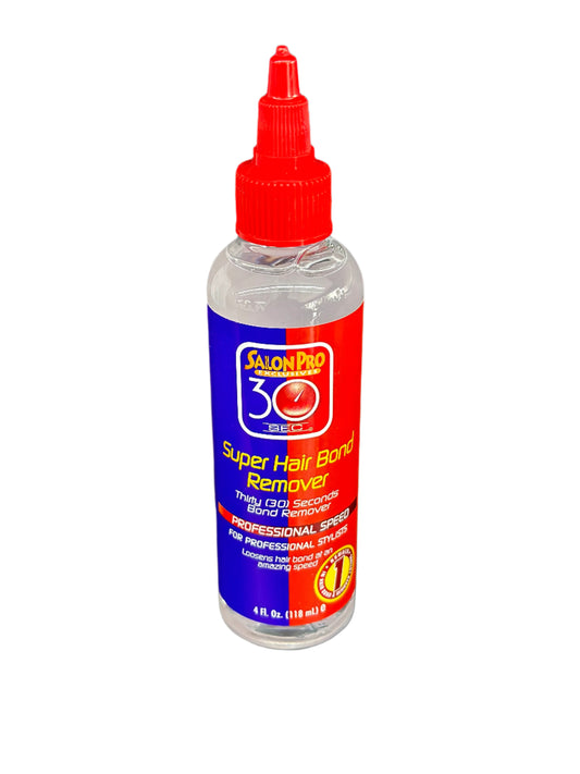 Salon Pro Exclusive 30 Sec Super Hair Bond Remover 4fl oz