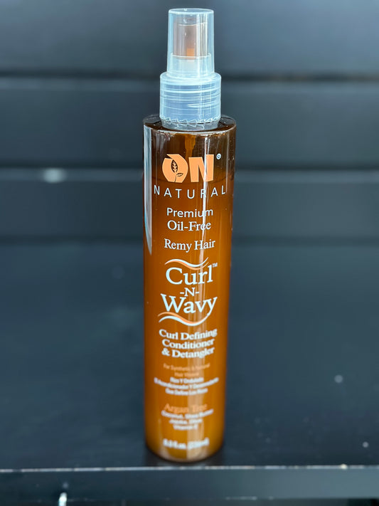 ON Natural Premium Oil-Free Remy Hair Curl-n-wavy