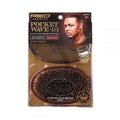 Red Premium Pocket Wave X Bow Wow Luxury Wave Brush With Case - Curved - BR31