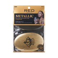 Red Premium Metallic Boar Brush with Case X Bow Wow 2 in 1 - Curved Palm - BR11