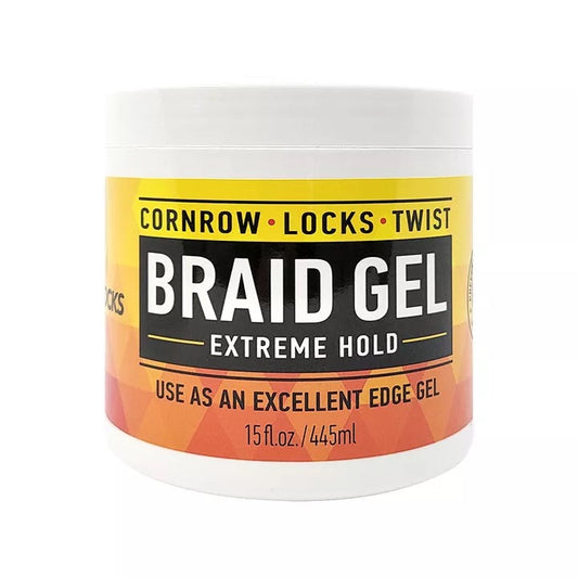 All Day Locks Braid Gel Extreme hold 15 fl oz