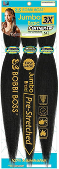 Bobbi Boss Jumbo braid feather tip 54 inch