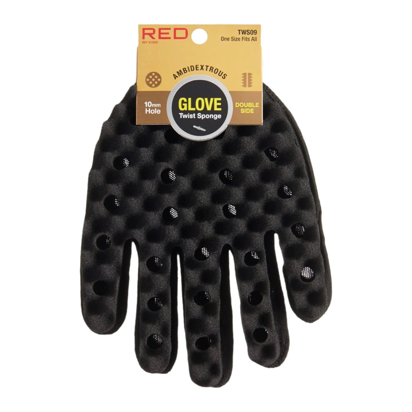 Red By Kiss Ambidextrous Glove Twist Sponge Double Side 