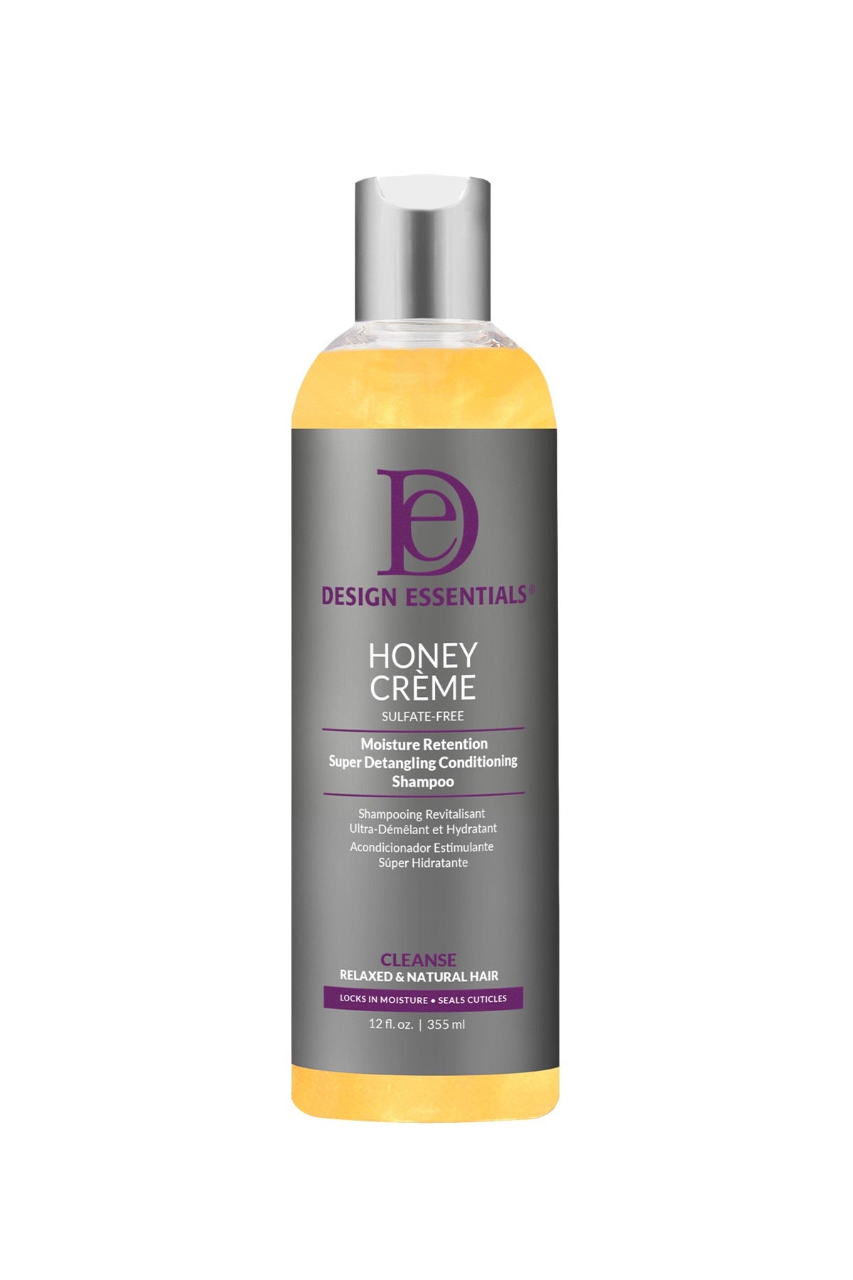 Design Essentials Honey Creme Moisture Retention Super Detangling Conditioning Shampoo