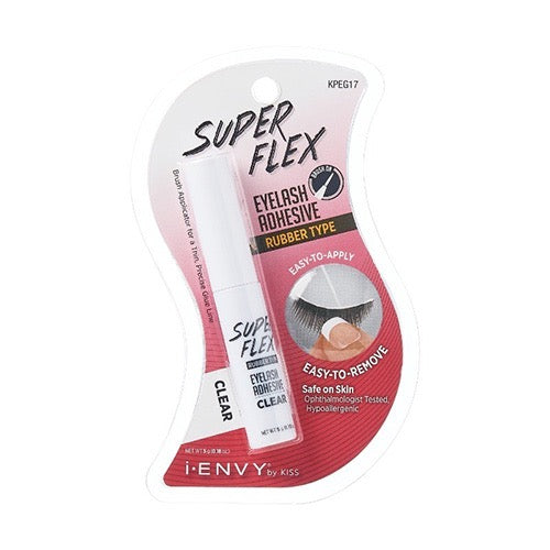 Super-flex eyelash adhesive rubber type - black