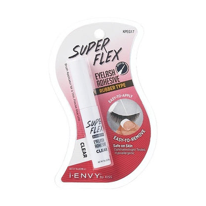 Super-flex eyelash adhesive rubber type - black