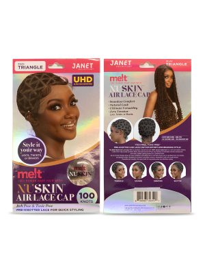 Janet Collection NuSkin Air lace cap 100 Knots (Triangle)