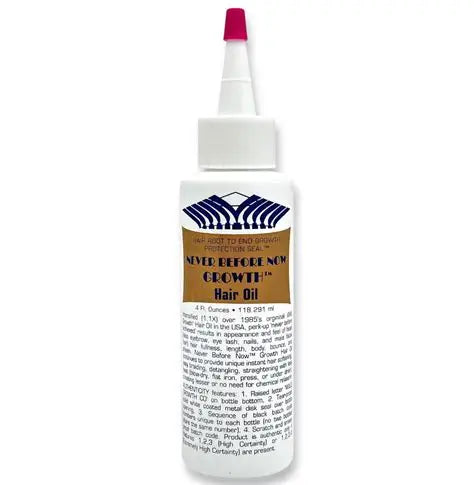 Wild growth Never Before Now Growth Hair Oil - 4 fl oz