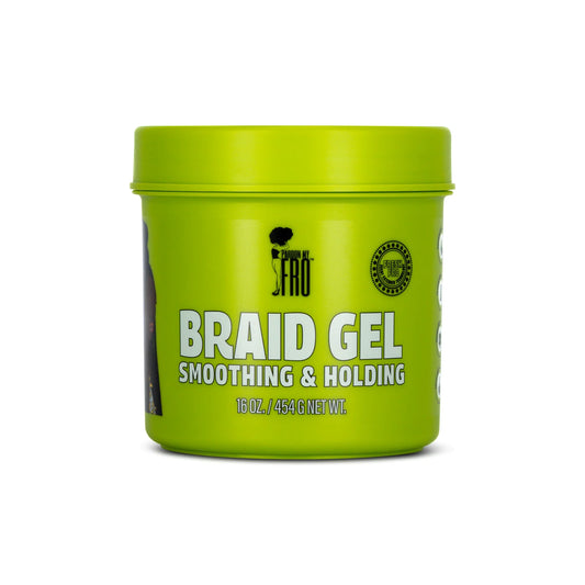 Pardon My Fro Braid Gel Smoothing & Holding - 16 oz
