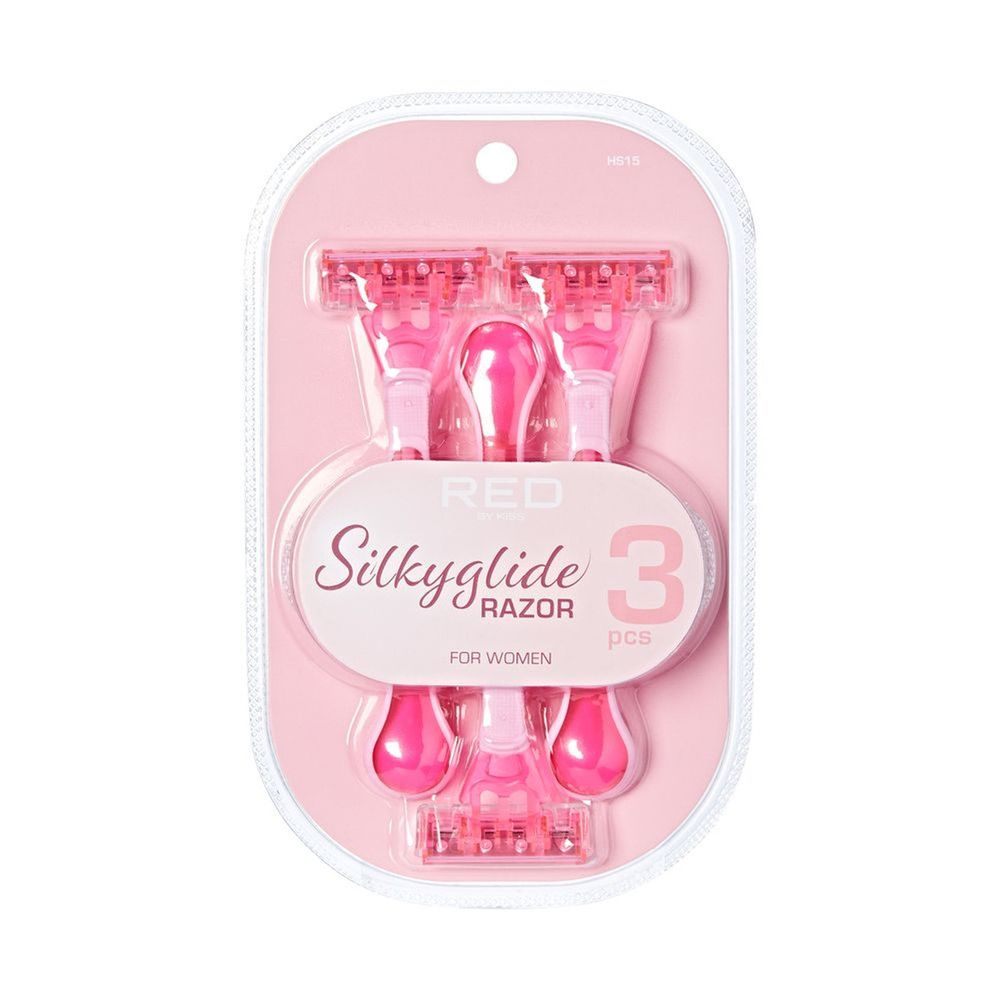 Red By Kiss Silky glide Razor for women (3 pcs)
