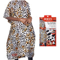 RED BY KISS ALL PURPOSE SALON CAPE (Leopard)
