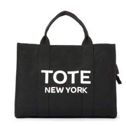 Arria By Kiss Canvas Tote Bag - Black