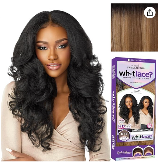 Sensationnel What Lace? Glue-Less Lace Wig {Latisha}