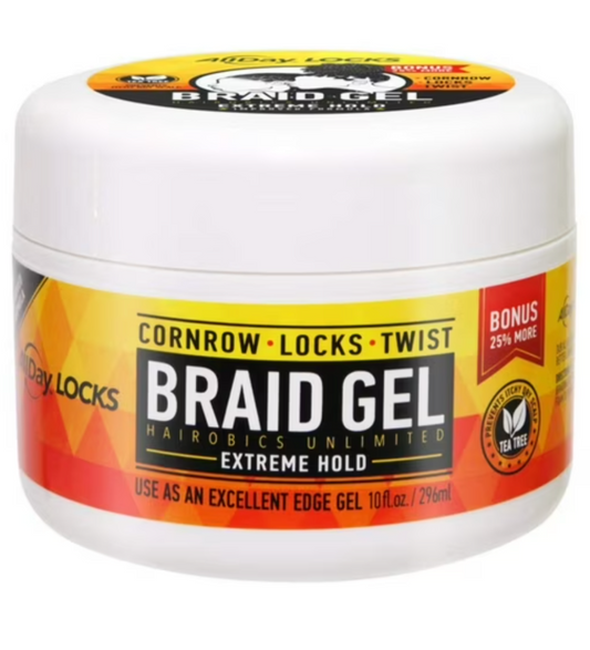 All Day Locks Extreme Hold Braid Gel - 10 fl oz
