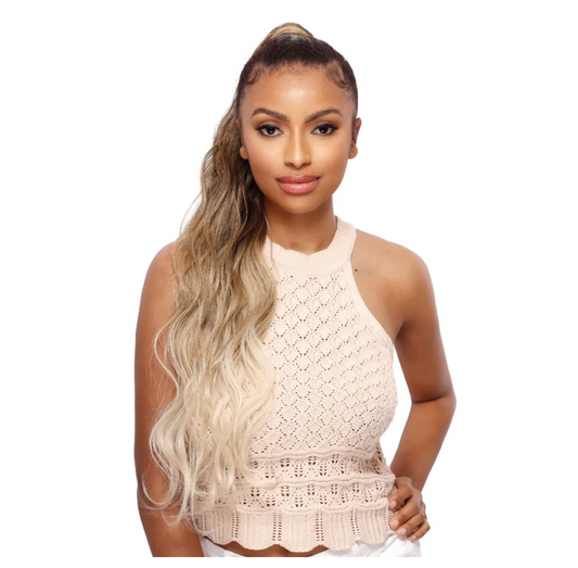 Eve Hair Ponytail Weave Platino | Body Wave | PBOY-30"| 1