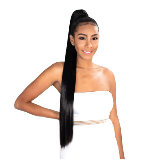 Eve Hair Ponytail Weave Platino | Straight | PST-24"| 1