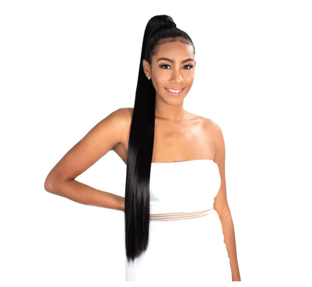 Eve Hair Ponytail Weave Platino | Straight | PST-30| Pink Yogurt|