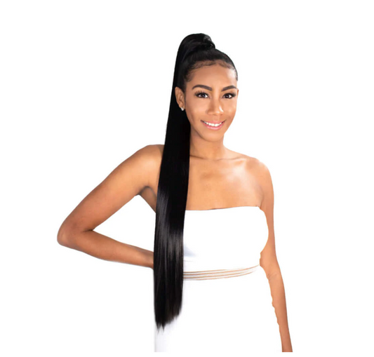 Eve Hair Ponytail Weave Platino | Straight| PST-30"| 1B