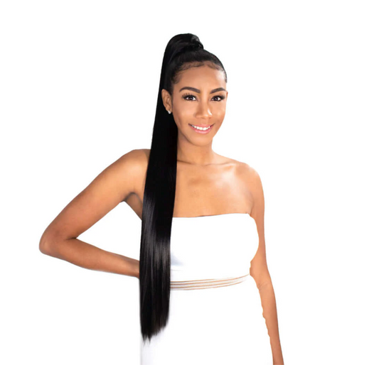 Eve Hair Ponytail Weave Platino | Straight | PST-30"| 2|