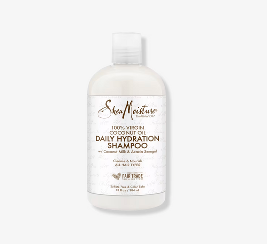 Shea Moisture 100% Virgin Coconut Oil Daily Hydration Shampoo - 13 fl oz