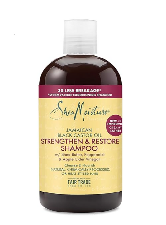 Shea Moisture Jamaican Black Castor Oil Strengthen & Restore Shampoo - 13 fl oz