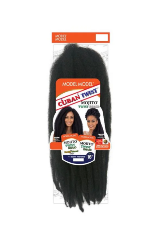 Model Model 3x Cuban Twist 3X Mojito Twist Braid 16"