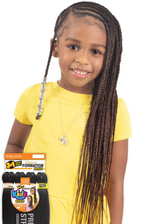 Model Model Glance formation Kids Braid 4x Formation Kid's Braid 16"