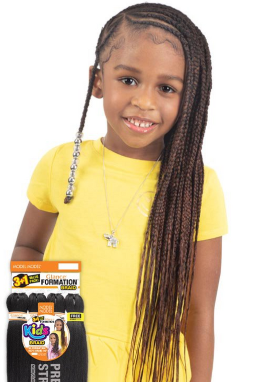 Model Model Glance formation Kids Braid 4x Formation Kid's Braid 16"